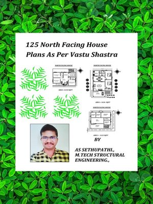 cover image of 125 North Facing House Plans As Per Vastu Shastra